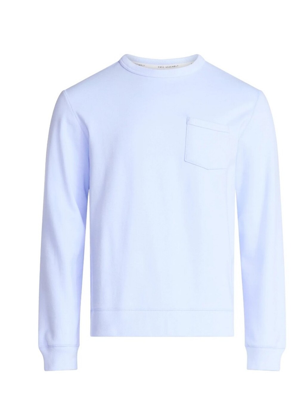Free Assembly Men's Fleece Crewneck Sweatshirt with Long Sleeves,